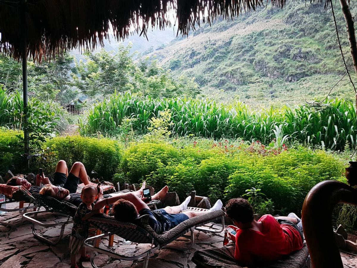 Muong Tra Garden Homestay Lang Cac Luaran gambar